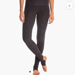 Beyond Yoga Spacedye Stirrup Leggings, Charcoal, S